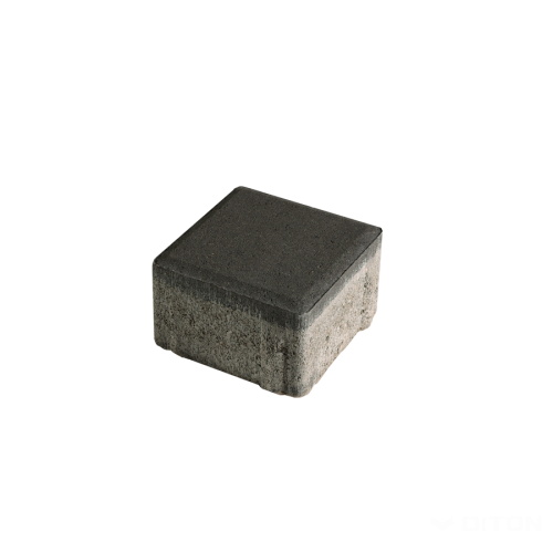 detail Dlažba betonová Diton Kostička 80 mm černá (7,92)
