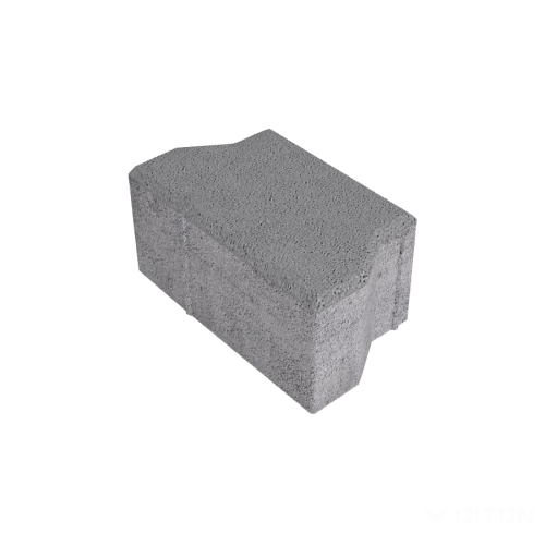 detail Dlažba betonová Íčko 80 mm poloviční přírodní (576)