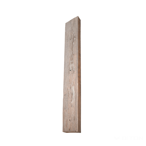 detail Sloupek plotový Diton Quick wall wood 180 250×110×2700 mm dělený průběžný dub světlý (6)