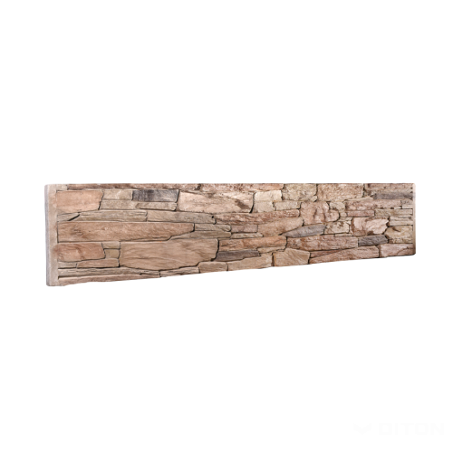 detail Výplň plotová Diton Quick wall stone 2070×45×400 mm jednostranná béžový mix (16)