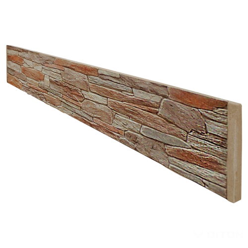 detail Výplň plotová Diton Quick wall stone 2090×70×400 mm oboustranná béžový mix (12)