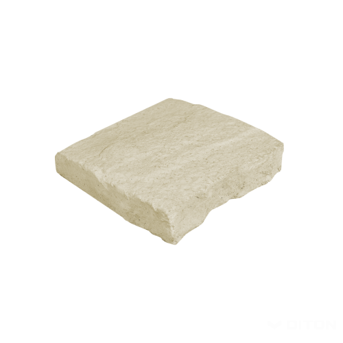 detail Stříška plotová na sloupek Diton Nová Trója 260, 310 225×225×40 mm písková (150)