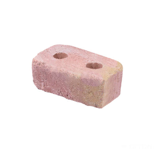 detail Blok zdicí Diton History 390×190×190 mm základní kámen červeno-okrový (48)