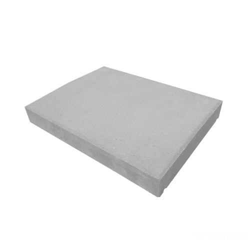 detail Stříška plotová Diton 30 400×300×55 mm průběžná bílá (80)