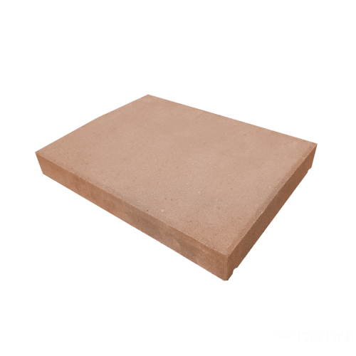 detail Stříška plotová Diton 40 500×400×50 mm průběžná cihlová (60)