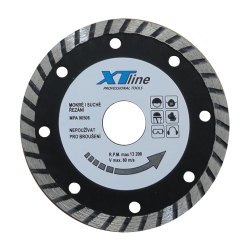 detail Kotouč diamantový turbo XTline | 125x2,4x22,2 mm
