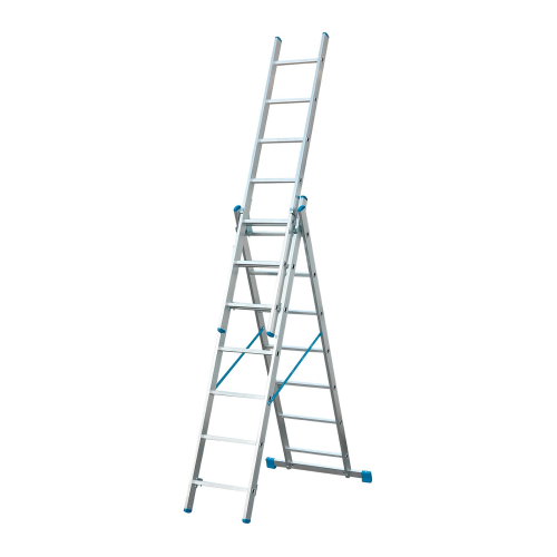 detail Žebřík trojdílný XTline 3x11