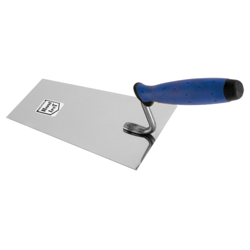 detail Lžíce zednická nerez softgrip | 140 mm