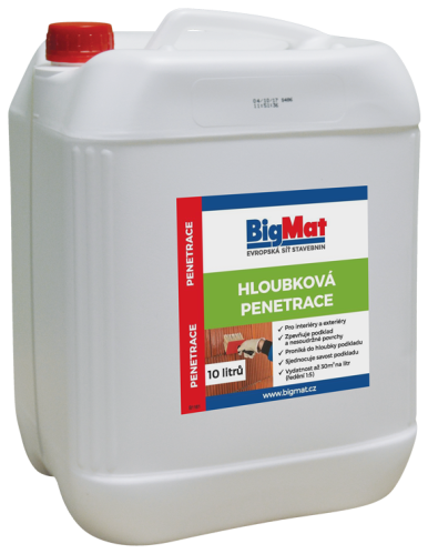 detail Penetrace hloubková BigMat 10 l