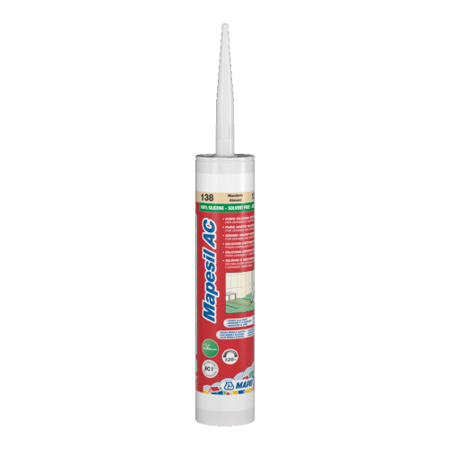 detail Tmel silikonový Mapesil AC 133 písková 310 ml