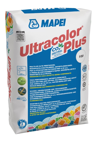 detail Hmota spárovací Ultracolor Plus 110 manhattan 22kg