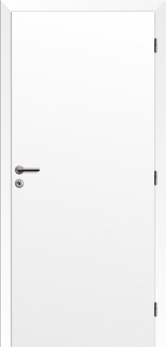 Dveře fólie SMART plné bílá 60 P oblá hrana boční