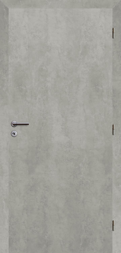 detail Dveře struktur SMART plné beton 80 P oblá hrana boční