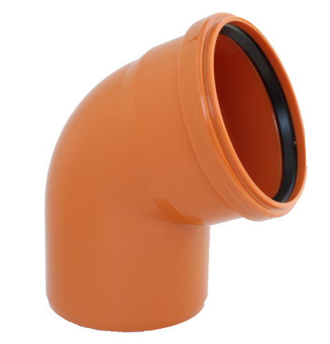 detail Koleno kanalizační KGB DN 160 / 67,5°