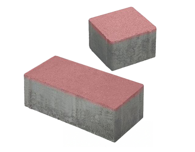 detail Dlažba betonová Presbeton Holland I. BF 80 mm skladba hladká červená (8,64)