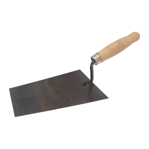 detail Lžíce zednická, ocelová, 180×130 mm, profi