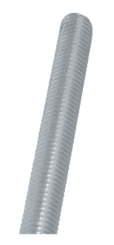 detail Tyč závitová M6/1000 mm DIN 975 bílý zinek 4.8