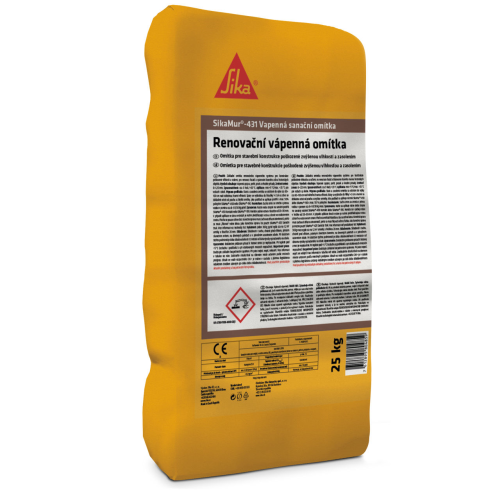 detail Omítka sanační SikaMur-431 vápenná 30 kg