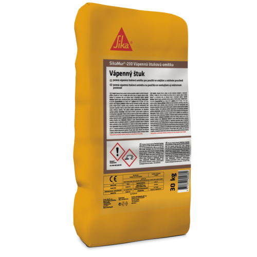 detail Omítka štuková vápenná SikaMur-230 30 kg