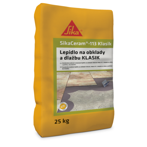 detail Lepidlo cementové SikaCeram-113 Klasik C1T 25 kg