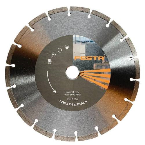 detail Kotouč diamantový segment O 230 x 22,2 mm, Festa