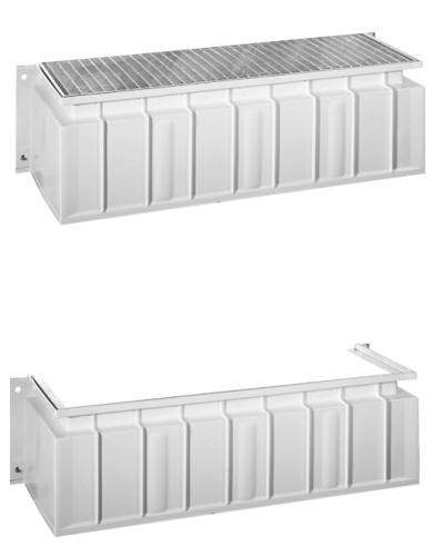 detail Nástavec Standard MULTINORM 1500×540×700 mm pro světlík