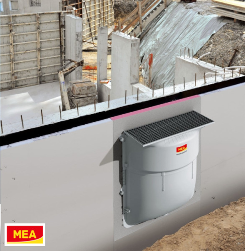 detail Světlík MEA Meamax 1250×1000-1250 mm