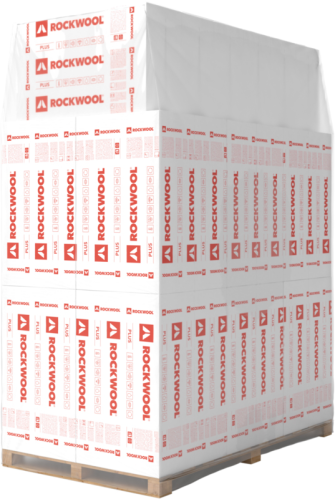 detail Izolace tepelná Rockwool Rockmin Plus 80 mm 1000×610 mm