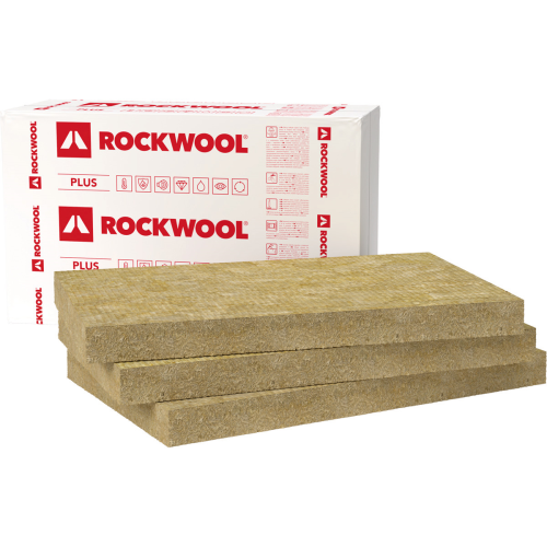 detail Izolace tepelná Rockwool Rockmin Plus 180 mm 1000×610 mm