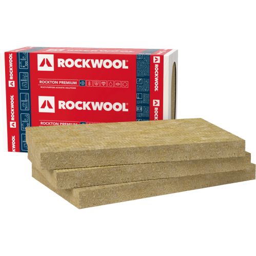 detail Izolace tepelná Rockwool Rockton Premium 50 mm 1000×610 mm