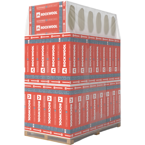 detail Izolace tepelná Rockwool Rockton Premium 120 mm 1000×610 mm