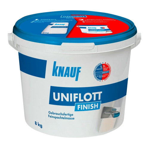 detail Tmel finální Knauf Uniflott Finish 8 kg