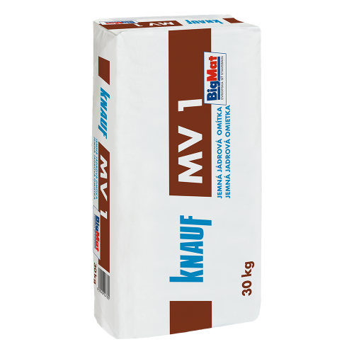 detail Omítka jádrová MV 1 BigMat jemná 30 kg