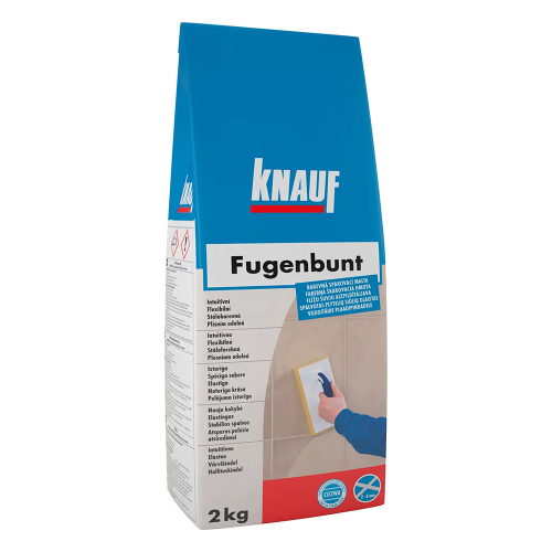detail Hmota spárovací Fugenbunt hellbraun 2 kg