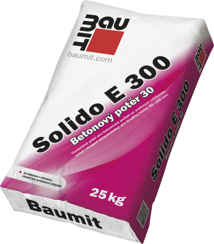detail Potěr podlahový Baumit Betonový potěr 30 cementový 4 mm 25 kg