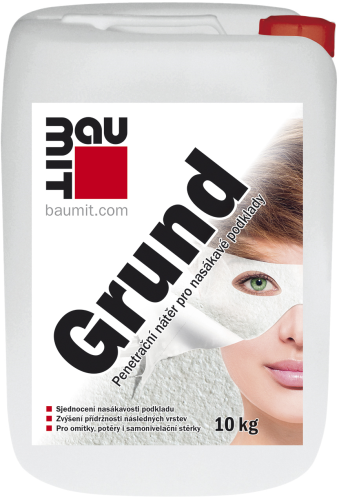 detail Nátěr penetrační Baumit Grund 10 kg