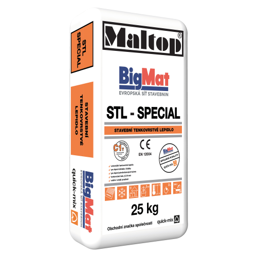 detail Lepidlo stavební tenkovrstvé STL-Special (C1T) BigMat 25kg