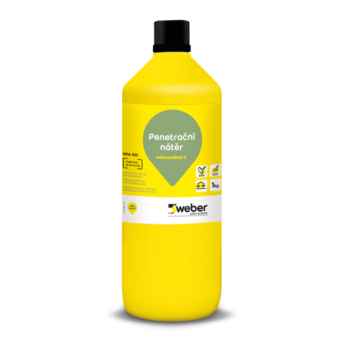 detail Nátěr penetrační weberpodklad A 1 kg