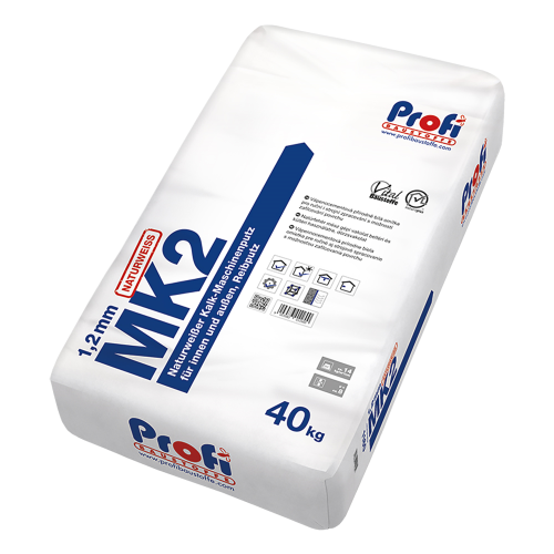 detail Omítka vápenocementová Profi MK2 1,2 mm 40 kg