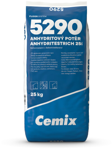 detail Potěr anhydritový Cemix 5290 25 kg