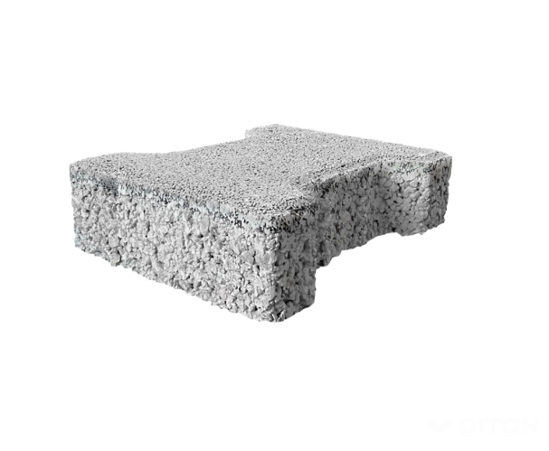 detail Dlažba betonová Íčko Aquapore 60 mm přírodní (10)