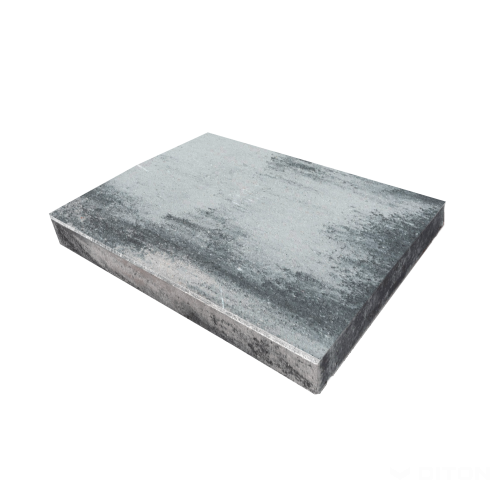 detail Stříška plotová Diton 30 400×300×55 mm průběžná marmo (80)