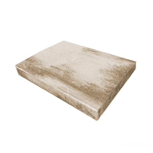 detail Stříška plotová Diton 30 400×300×55 mm průběžná latte (80)