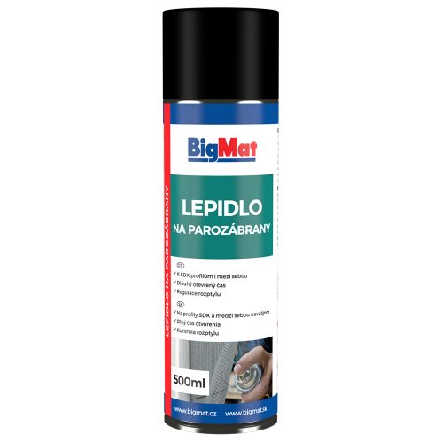 detail Lepidlo na parozábrany BigMat 500 ml