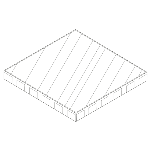 detail Dlažba betonová Ferobet Modern Moments 600×600×60 mm marble (7,2)