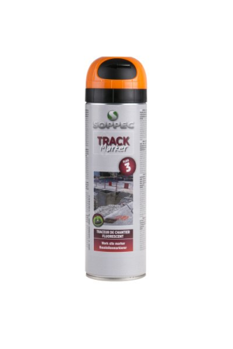 detail Sprej fluorescenční TrackMarker 3M oranžový 500ml