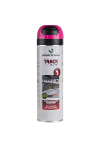 detail Sprej fluorescenční TrackMarker 3M růžový 500ml