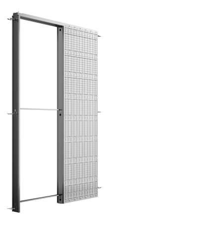 detail Pouzdro stavební JAP Norma Standard 1200×2100 mm do zdiva tl. 75 mm