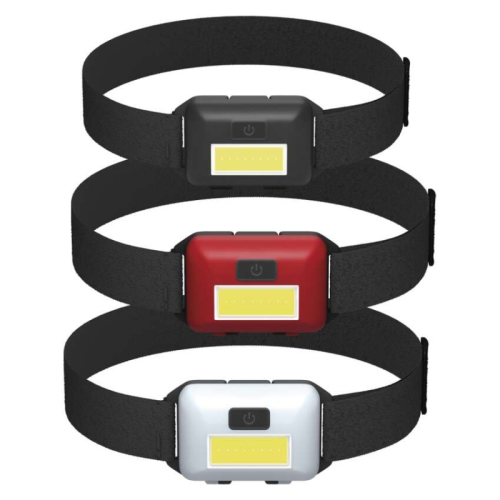 detail Svítilna čelová (čelovka) EMOS COB LED 110 lm - 12ks