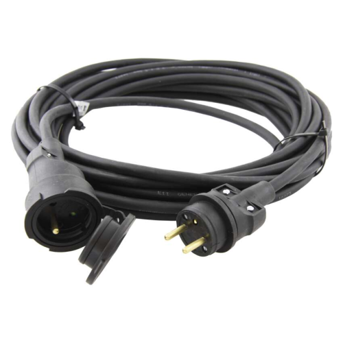 detail Kabel prodlužovací EMOS 10 m / 1 zásuvka / 1,5 mm2 / černý